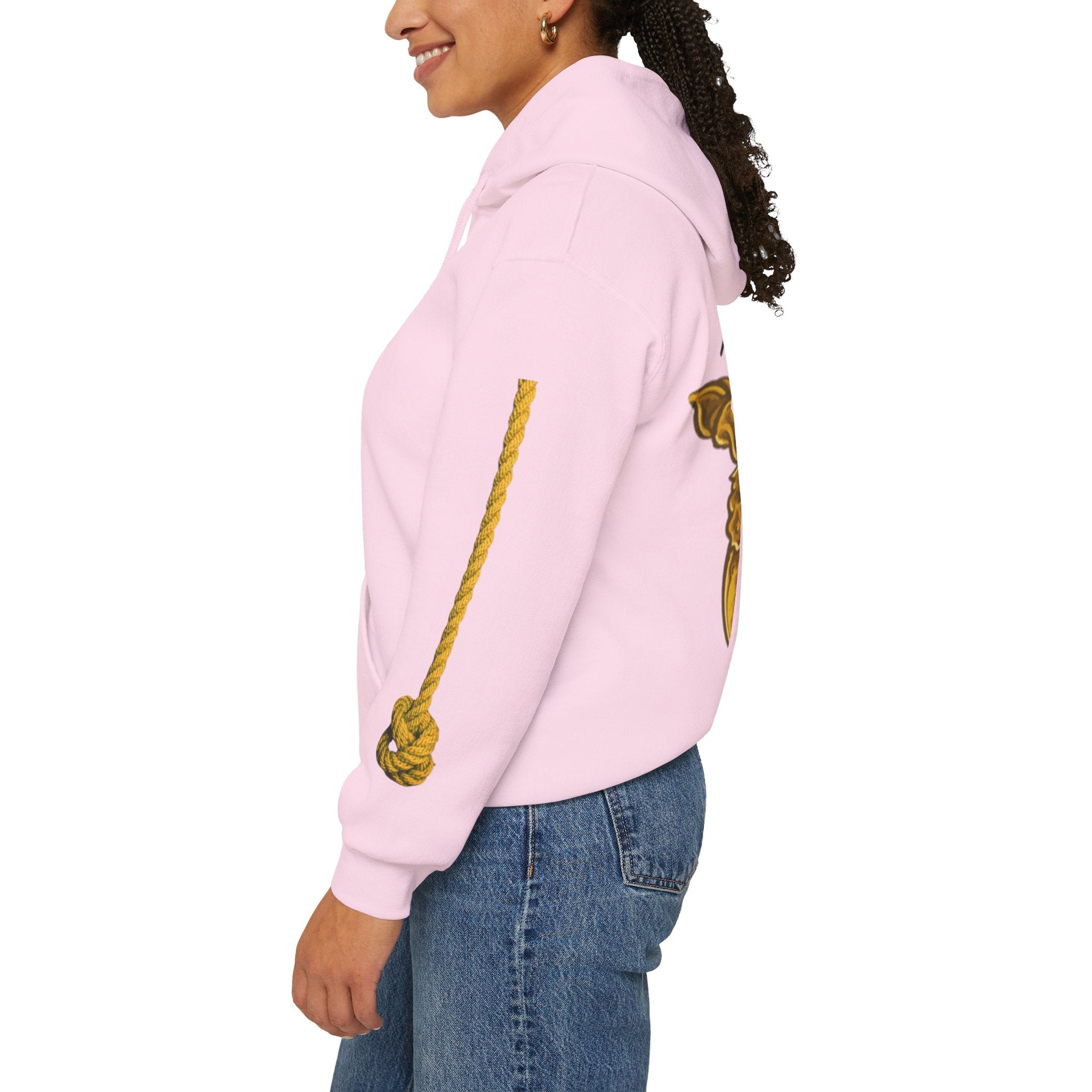 pots & knots sea gold hoodie