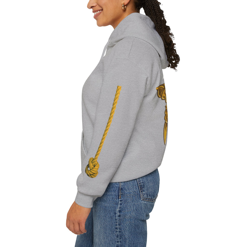 pots & knots sea gold hoodie