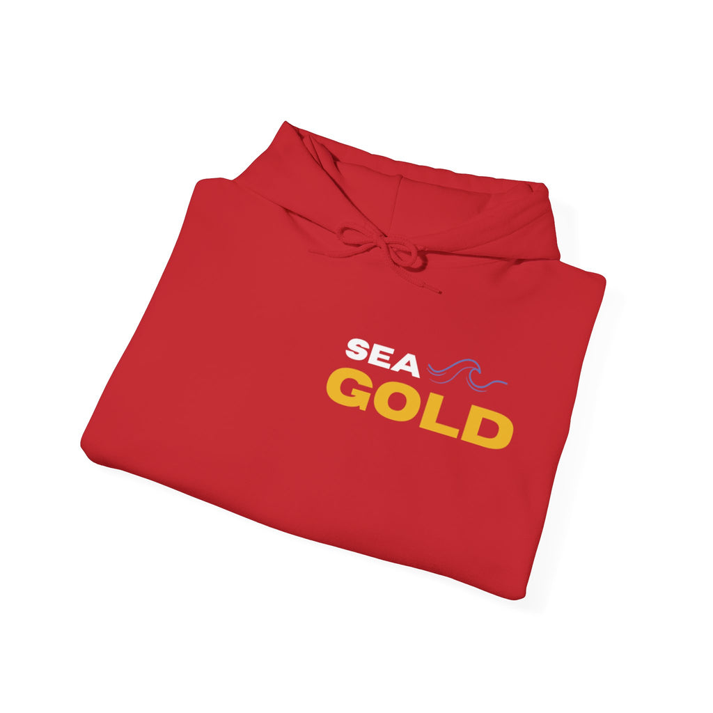 pots & knots sea gold hoodie