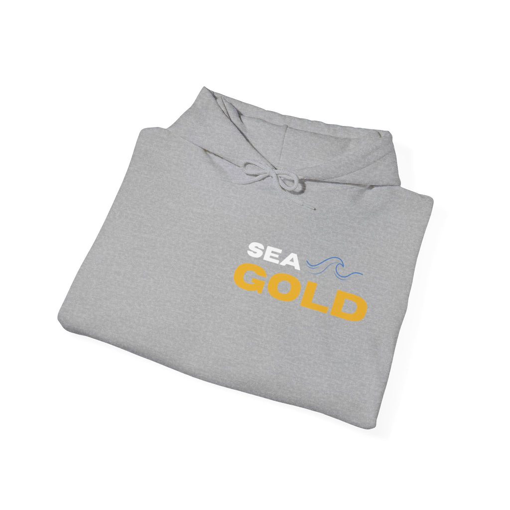 pots & knots sea gold hoodie