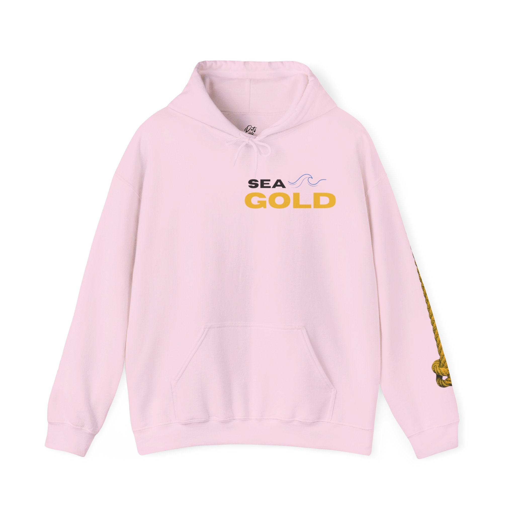 pots & knots sea gold hoodie
